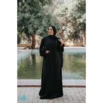 Double Zipper Abaya