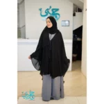 Satin Tie Cape