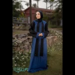 Suede Cut Abaya