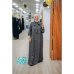 Patterned abaya - Image 2