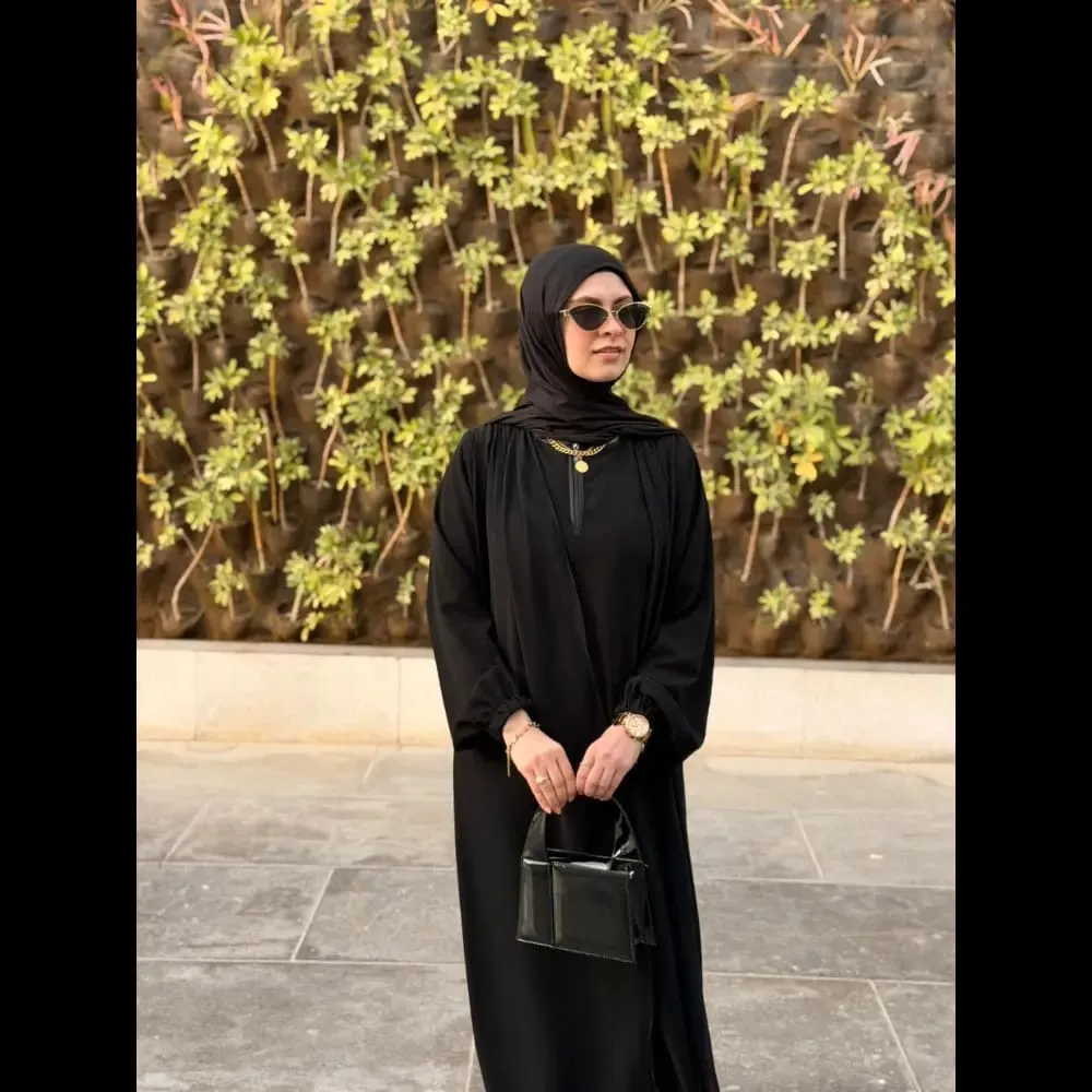 عباية-شيفون-فرونس_عبايات_1019_3.webp Chiffon ruffle abaya - Image 1
